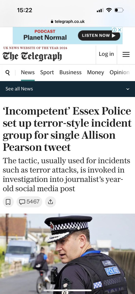 rodbishop15's tweet photo. If Carlsberg did stupid policing…

#alisonpearson #EssexPolice https://t.co/YXdLxES3i6