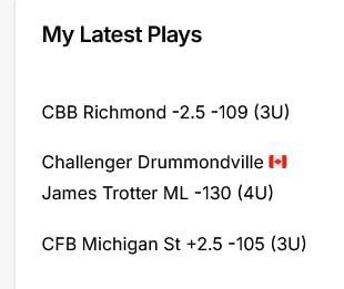 ItsCappersPicks's tweet image. #SteamCapper 

NCAAF 3 UNITS:
TEXAS OVER 58.5
STANFORD OVER 58

#BettingWithBush 

NCAAF
Georgia -8.5 (2u)⭐️
Florida +3.5 (1u)
California -10 (1u)
USC -7 (1u)
Clemson -11.5 (1u)

#OutOfLineBets