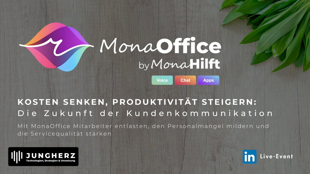 Ich bin Gastgeber:in bei Kosten senken, Produktivität steigern: Die Zukunft der Kundenkommunikation. Sei am 21. November dabei. 🚀
linkedin.com/events/kostens…