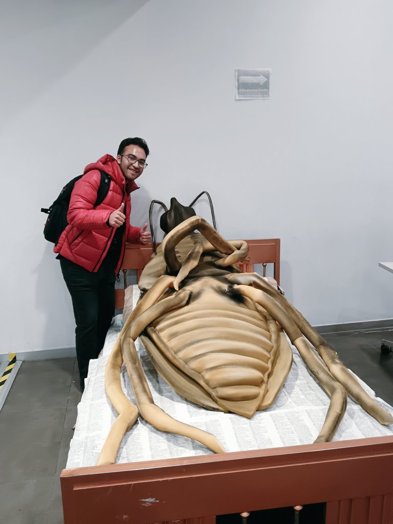 GerardoE042414's tweet image. Con mi buen amigo Emir.  #ElIlustradorUniversitario 
#ElPoderDeLaVoz
#Filem2024

La metamorfosis de Franz Kafka.