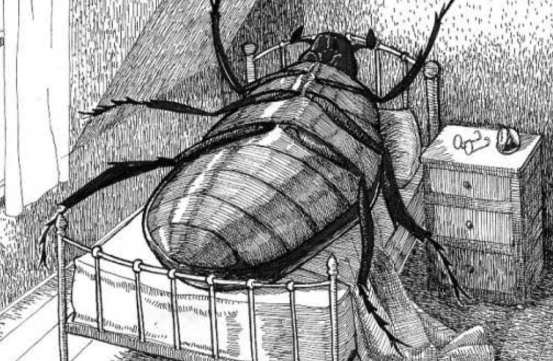 GerardoE042414's tweet image. Con mi buen amigo Emir.  #ElIlustradorUniversitario 
#ElPoderDeLaVoz
#Filem2024

La metamorfosis de Franz Kafka.