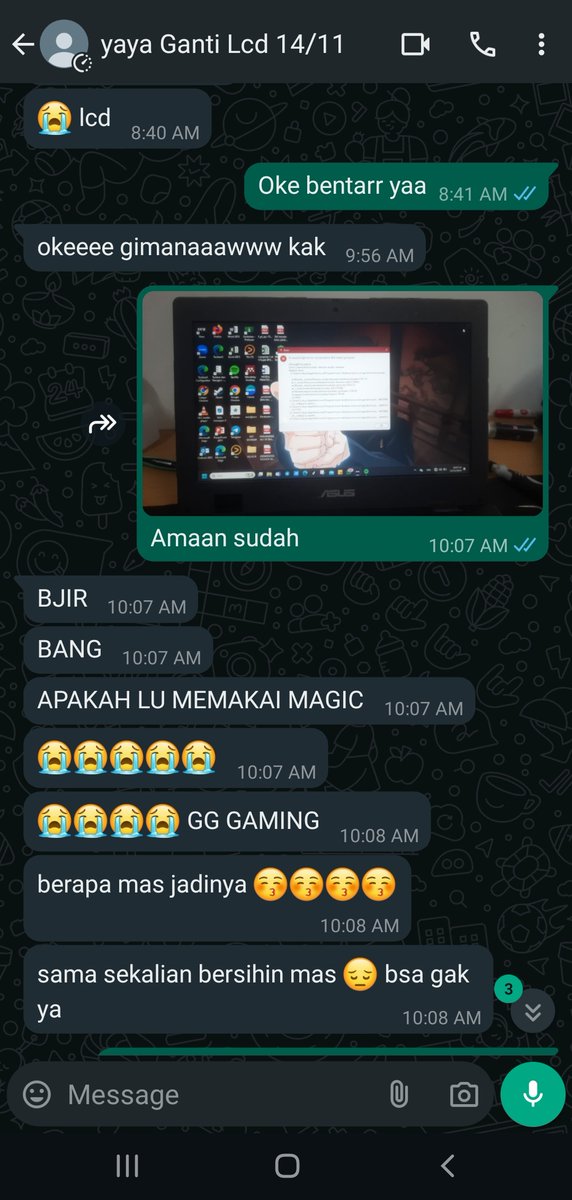 service_jember's tweet photo. ✅TERMURAH
Bisa dibandingin sendiri harga dengan tempat lain disekitar kampus
✅BERGARANSI.
Tiap servis aku beri garansi antara 1minggu-1bulan tergantung kerusakan &amp; jenis part yang diganti.
✅SATSET
Servis penggantian part paling lama 1jam, tergantung kondisi device. https://t.co/tZD8k8Afkz