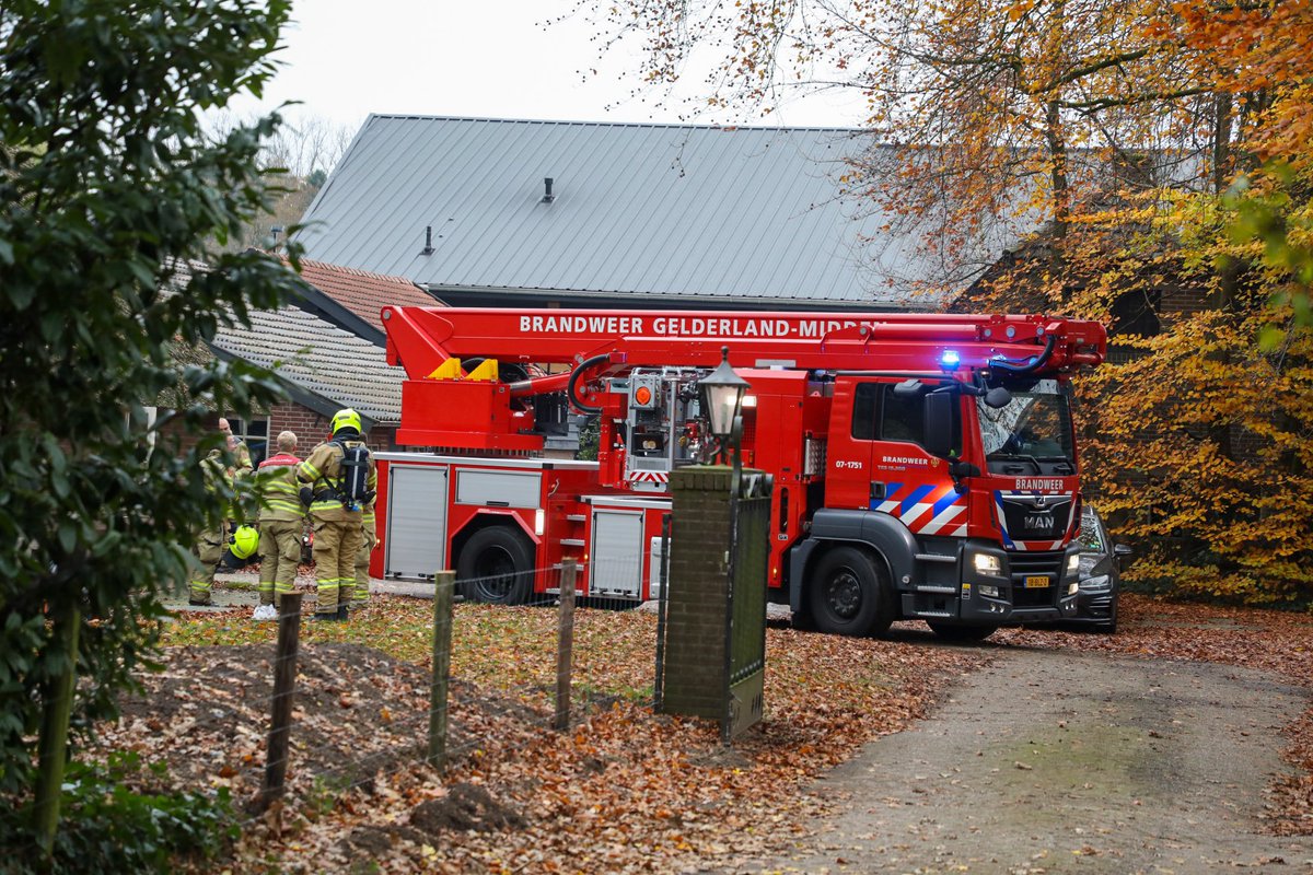 Kleine schoorsteenbrand in woning Stroe snel onder controle
