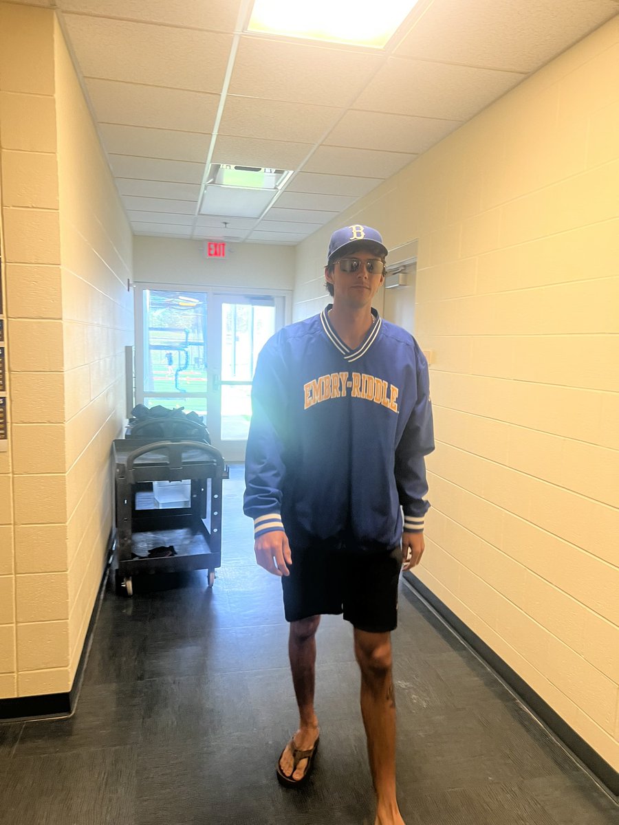 Game 1 starter is locked in and ready for first pitch #bluein2 <a href="/BrockChance1/">BC</a>