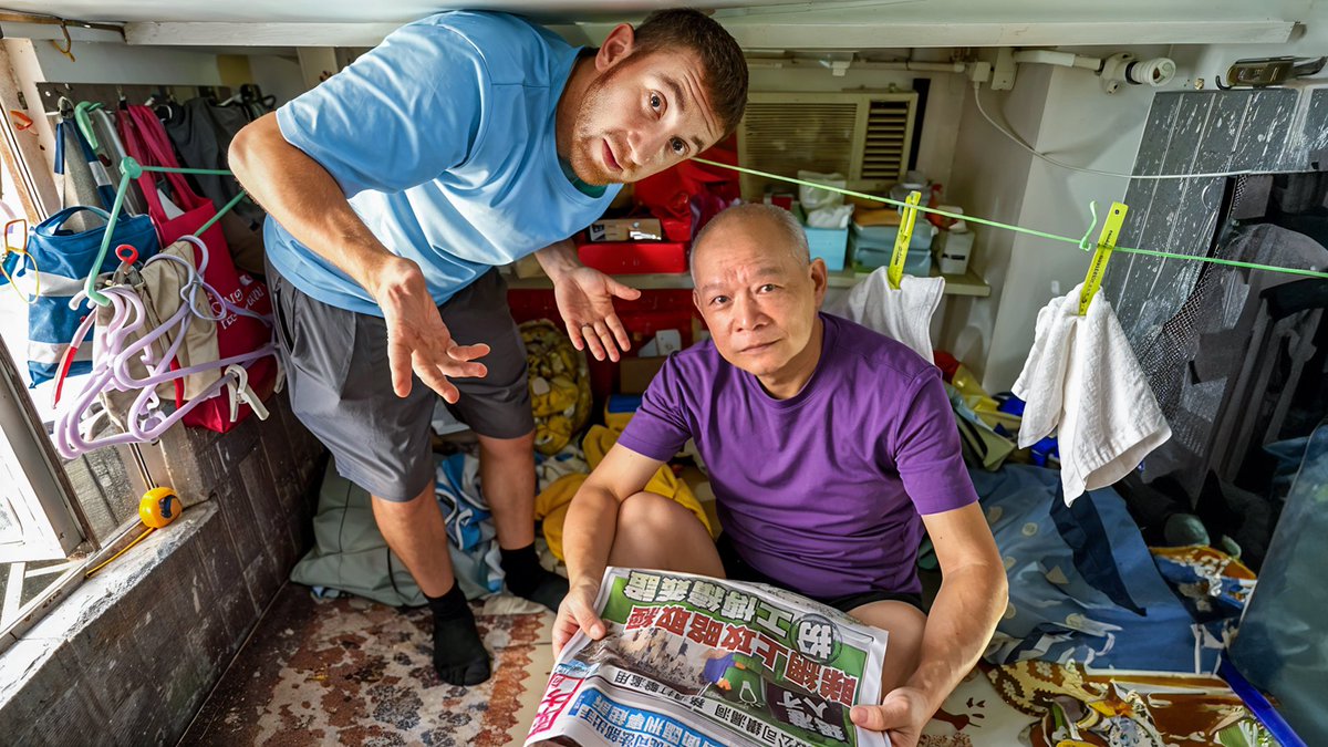 Inside Hong Kong’s Coffin Sized Apartments is now live! youtu.be/6amK2BgjXk8?si…