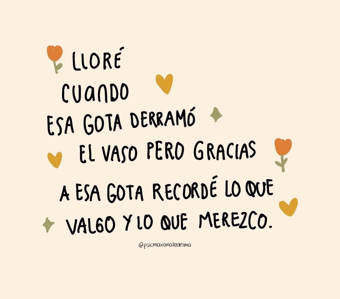 Merezco mucho ❤️