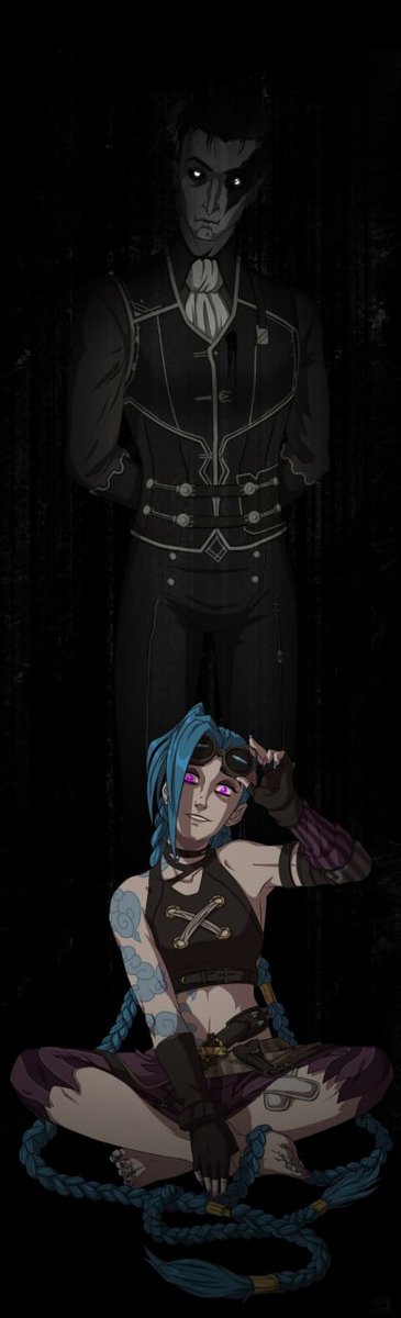 Ahaha so funny. Suddenly I got into a moment with black-white Silco.

A screenshot from the episode of Arcane today. And my answer in AskArcane from June 2022

#ZetDraw #AskArcane #Jinx #Silco #Fanart