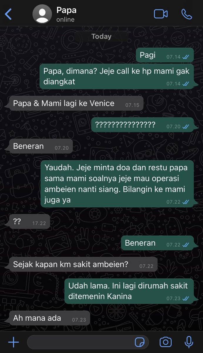gakdoyanjambu's tweet photo. Restu papa &amp; mami nomor 1 https://t.co/GIqVqDOuLk