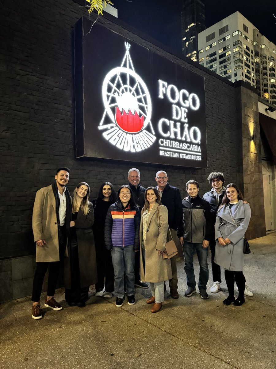 MJAckermanMDPhD's tweet photo. Celebrated w/ my ⁦@MayoClinic⁩ ⁦@MayoClinicCV⁩ team last night ⁦@fogorestaurants⁩. So privileged to have these young women &amp; men on our team. They are now ready for #AHA24. Happy 100th anniversary to ⁦@AHAScience⁩. https://t.co/ETXxkKxZk0