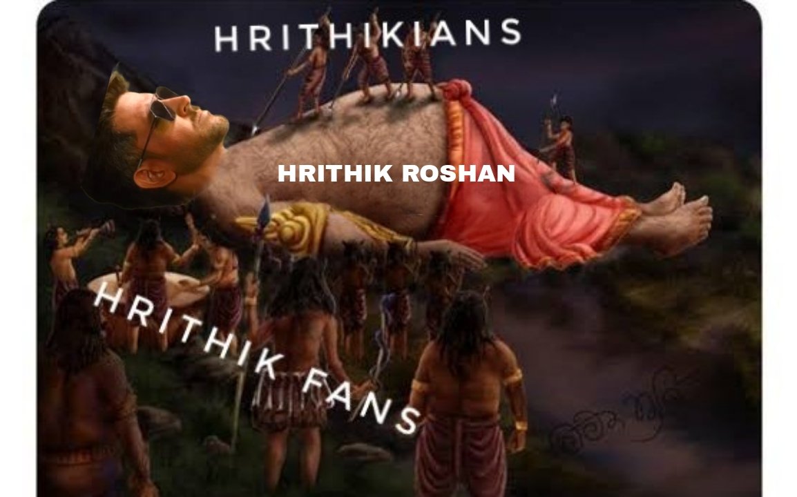 ThorOdi32366236's tweet photo. Jaago bhai Jaago

SIGN MOVIES OR RETIRE HRITHIK https://t.co/DWuHoOwoqs