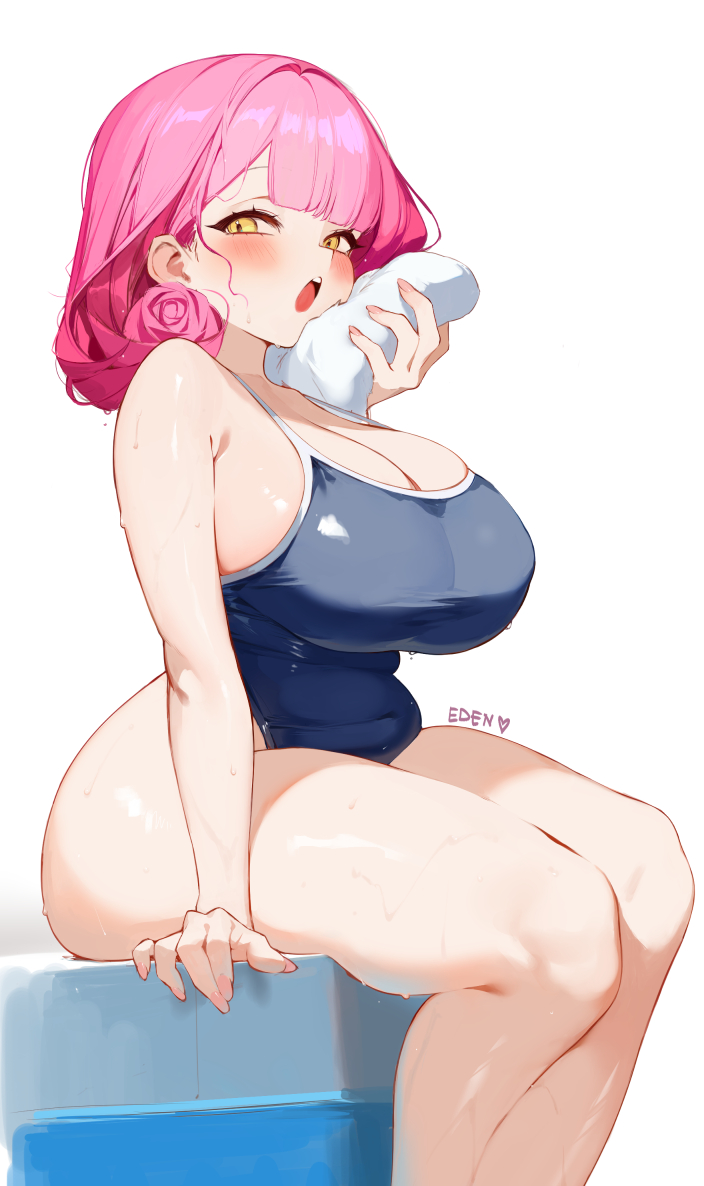 "Floaties? I don't need any!!  "💜💦💦