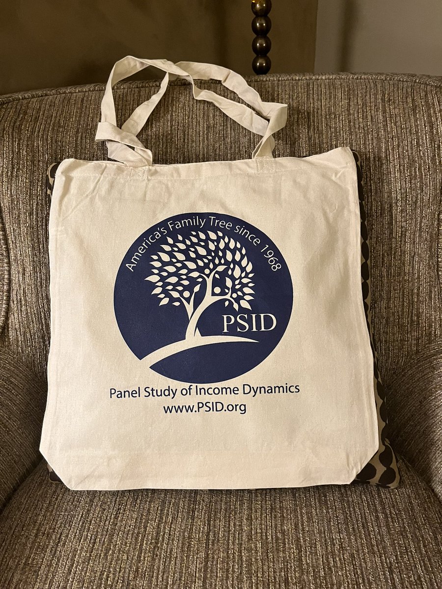 Welcome to the final day of #GSA2024! Come see us at booth 400 in the exhibit hall where study staff are available to answer your #PSIDdata questions. 
#aging #longitudunal #families