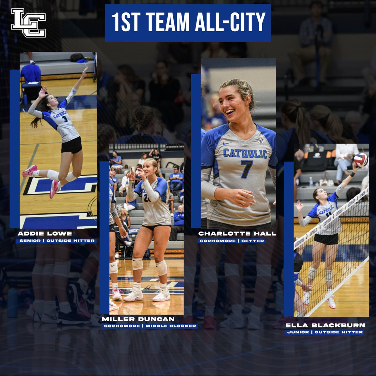 Lexington Catholic Volleyball tweet media