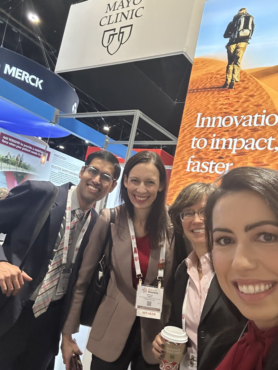 Thais Coutinho (@thaiscoutinhocv) on Twitter photo An unplanned but happy gathering at the <a href="/MayoClinicCV/">Mayo Clinic CV</a> <a href="/MayoClinic/">Mayo Clinic</a> booth at <a href="/AHAMeetings/">AHAMeetings</a> #AHA24 - look out for my friends’ talks - they are some of the best speakers out there! An unplanned but happy gathering at the <a href="/MayoClinicCV/">Mayo Clinic CV</a> <a href="/MayoClinic/">Mayo Clinic</a> booth at <a href="/AHAMeetings/">AHAMeetings</a> #AHA24 - look out for my friends’ talks - they are some of the best speakers out there!