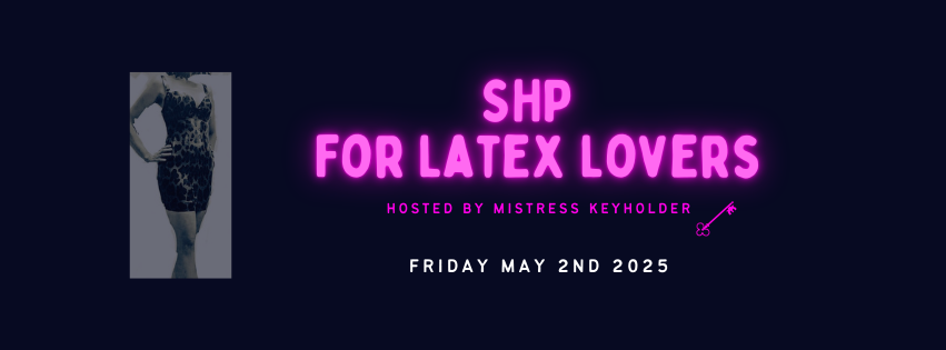 Finally, I have got my first ever latex event booked and advertised. Give it your support, even if from afar. Your interest will gain momentum for the event and you can stay tuned to what I'm up to! #latex #uklatexevent #BDSM #latexlover #rubbergimp fetlife.com/events/1639635…