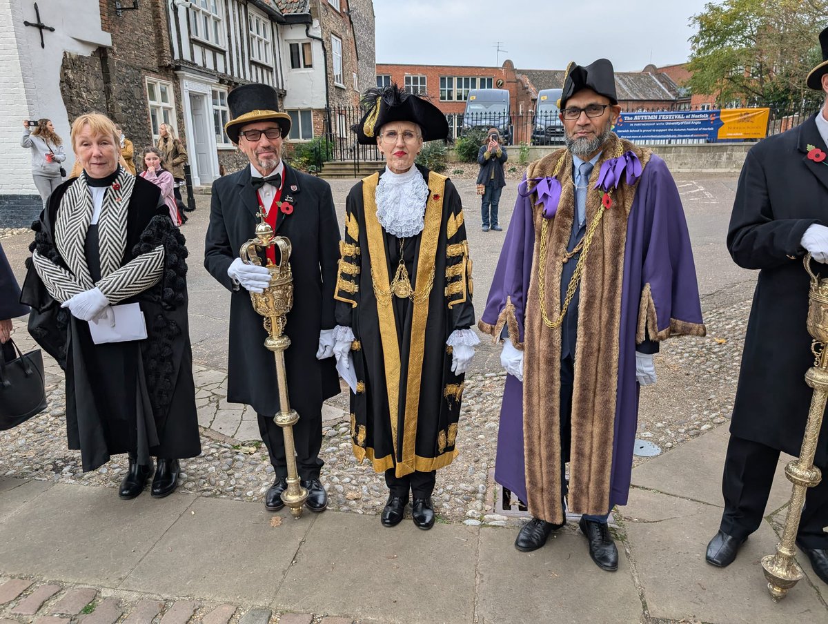 Remembrance Sunday at norwich Cathedral