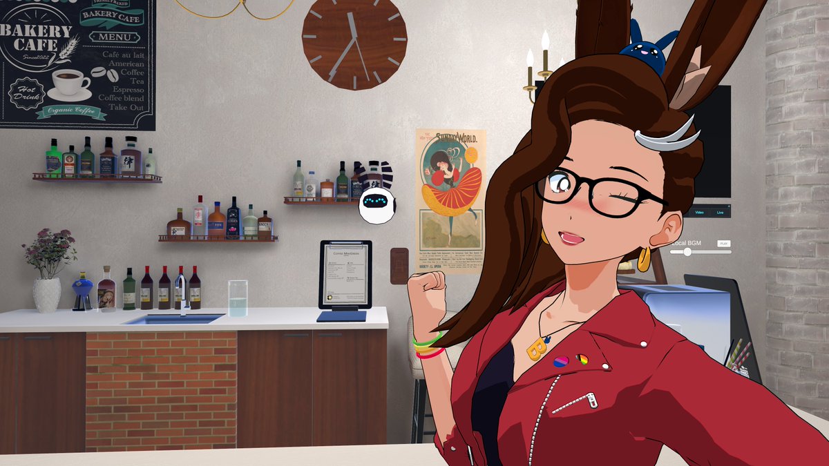 Morning Babes, Beans, and Nonbinary Fiends: Coffee's ready!

We got a shiny new cafe world today ("Small Sweet Cafe", by きい-vvv): and it's super cute! Also probably games later 😉

twitch.tv/bunnyhearted