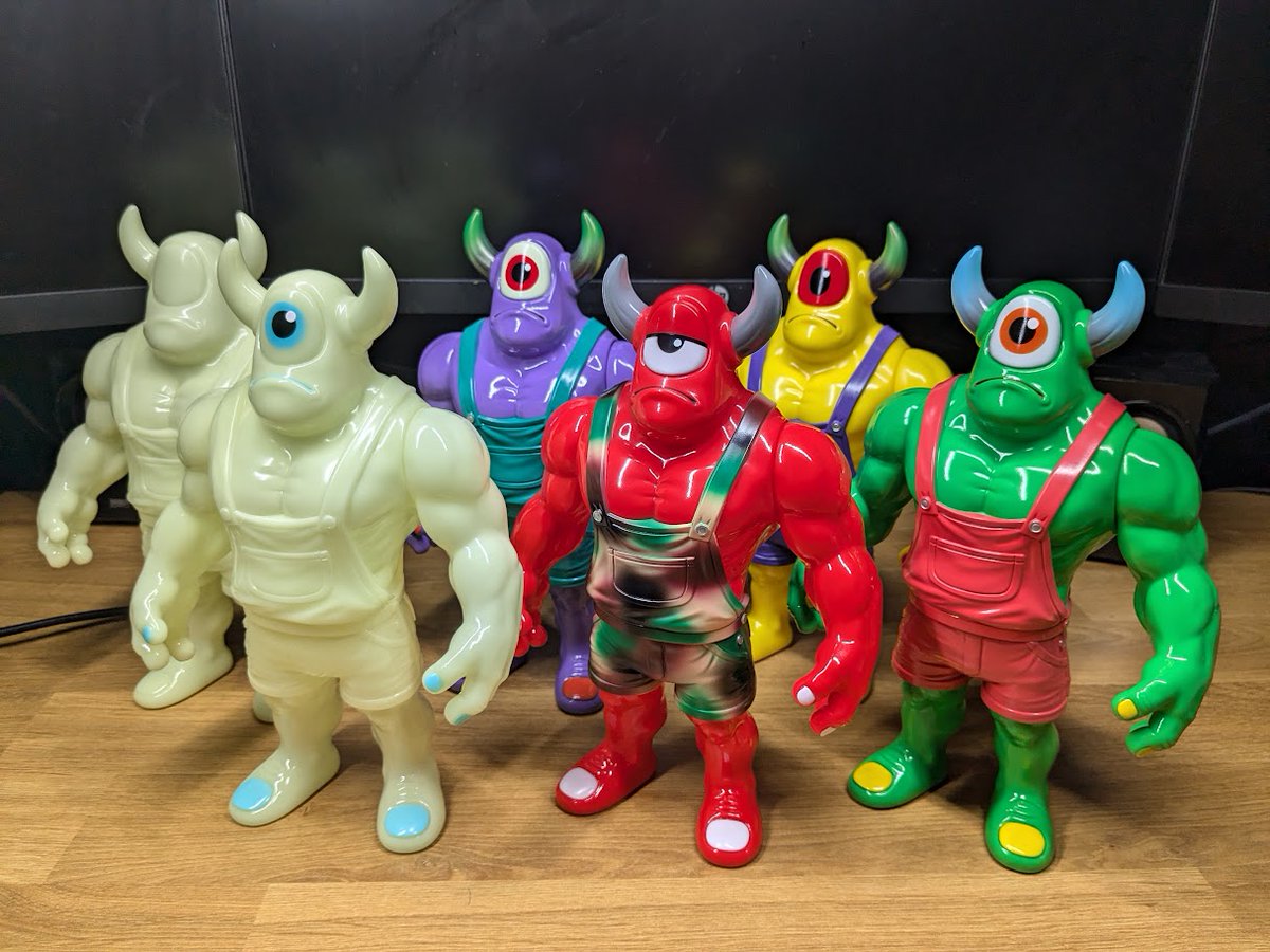 G_Harenchi's tweet photo. 【GLOW IN THE DARK】
とても素敵なイベントでした。
ニールいっぱいお迎え最高(`・ω・´)b
#turn_UP_toys
#Spiral_Toys
#onzi_time https://t.co/rKGFV85hH7