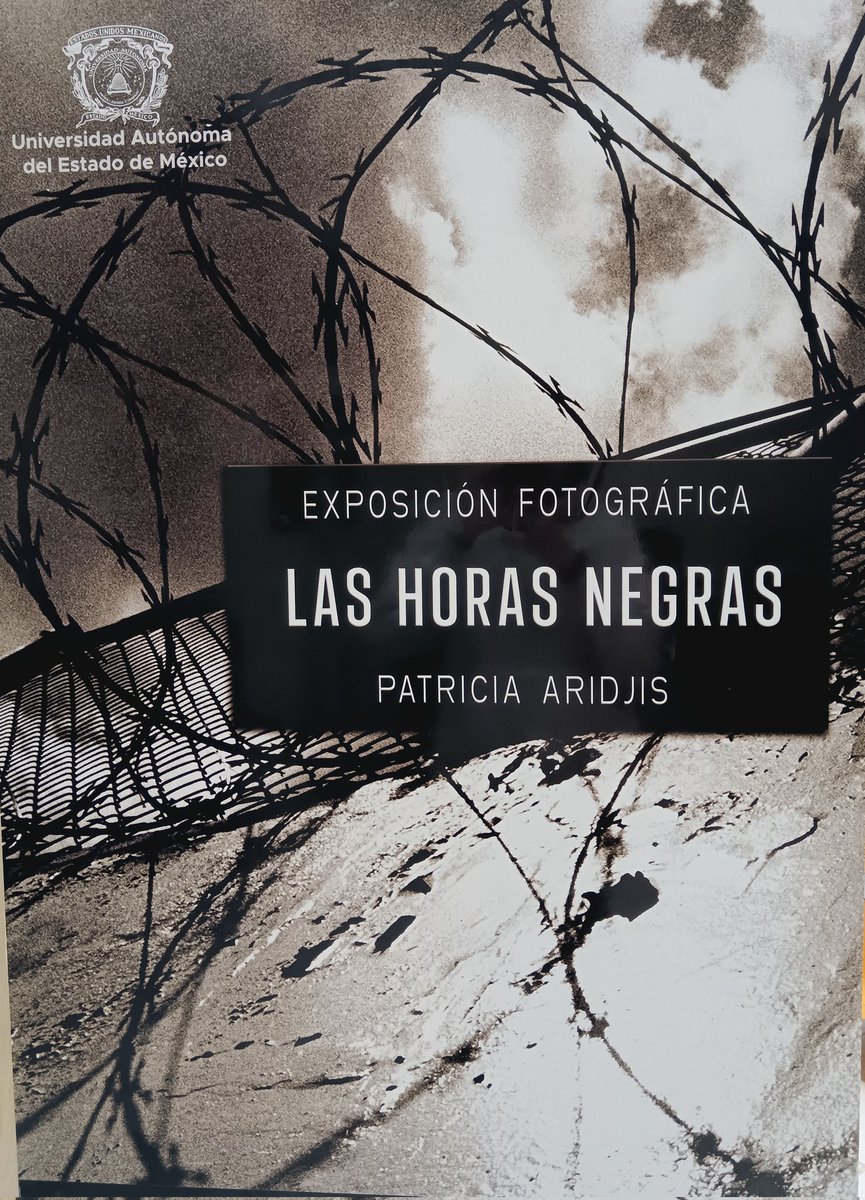 GerardoE042414's tweet image. Exposición fotográfica &quot;Las horas negras&quot; de Patricia Aridjis.
En en la biblioteca de la Facultad de Derecho de la #UAEMéx
#ElIlustradorUniversitario   #ElPoderDeLaVoz