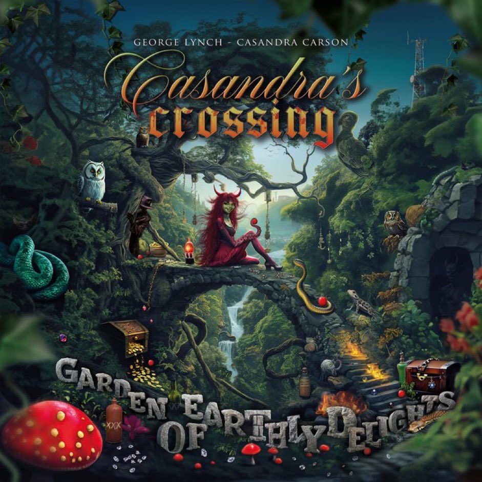 Very Nice Melodic Hard Rock album from US!

getreadytorock.me.uk/blog/2024/10/a…

⭐️⭐️⭐️⭐️⭐️
🔸Cassandra’sCrossing
🔸GardenOfEarthlyDelights
🔹MelodicRock
🔺TopPicksAOTY2024
🔻TP1078
🇺🇸
youtu.be/ndCI25ZDwJA?si…