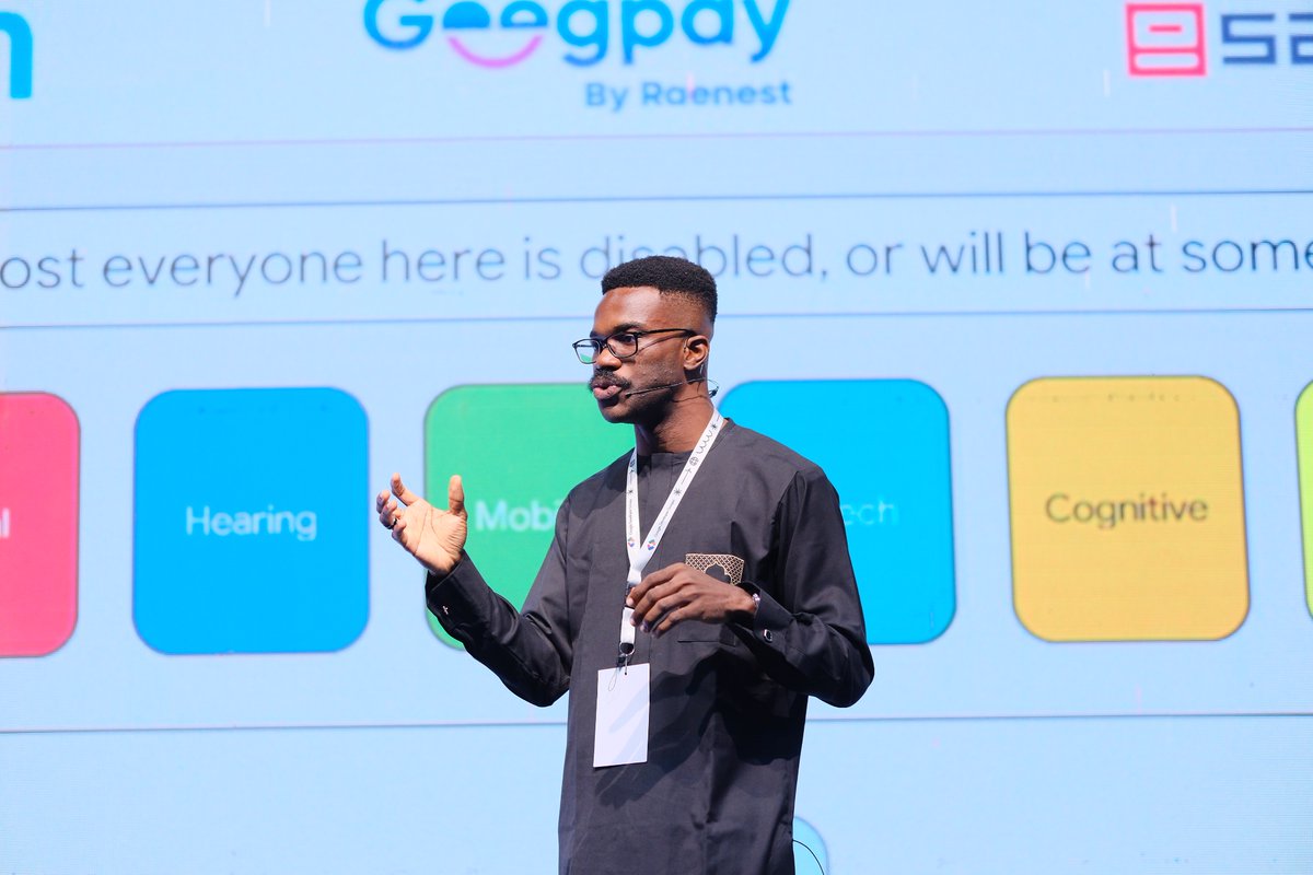gdglagos's tweet photo. โThe web is not a barrier to people with disabilities, it is the solution.โ
In mastering accessibility, @UcheAzubuko enlightens the audience on how accessibility in web is the bedrock of mastering designing for everyone.
#DevFestLagos #DevFest2024 #GDG11 https://t.co/wp7yrr8osA