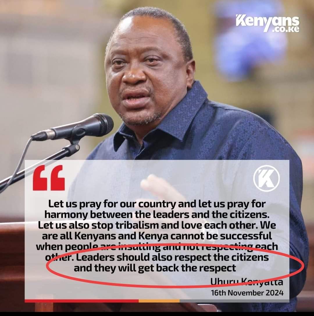 The message was meant for Must Go and his tribal people. End of debate.