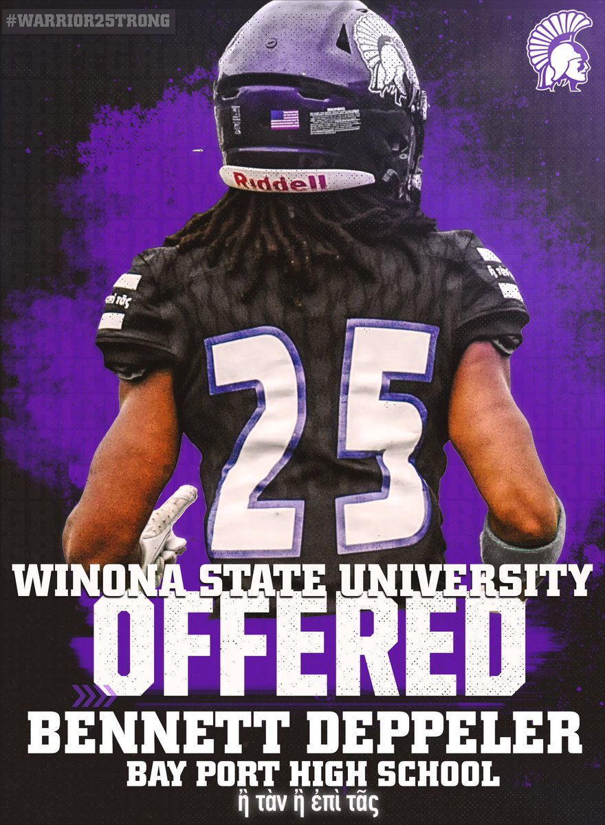 Bennett Deppeler (@bennettdeppeler) on Twitter photo After a great visit and call with <a href="/Coach_Bergy/">Brian Bergstrom</a>, I’m honored to have received an offer from <a href="/WinonaState_FB/">Winona State Football</a>. Thanks for this amazing opportunity. <a href="/CoachCosgrove18/">Charlie Cosgrove</a> <a href="/CoachPosateri/">Coach Poz</a> <a href="/CoachJorgy/">Steven Jorgensen</a> <a href="/CoachJorgyBP/">Matthew Jorgensen</a> After a great visit and call with <a href="/Coach_Bergy/">Brian Bergstrom</a>, I’m honored to have received an offer from <a href="/WinonaState_FB/">Winona State Football</a>. Thanks for this amazing opportunity. <a href="/CoachCosgrove18/">Charlie Cosgrove</a> <a href="/CoachPosateri/">Coach Poz</a> <a href="/CoachJorgy/">Steven Jorgensen</a> <a href="/CoachJorgyBP/">Matthew Jorgensen</a>