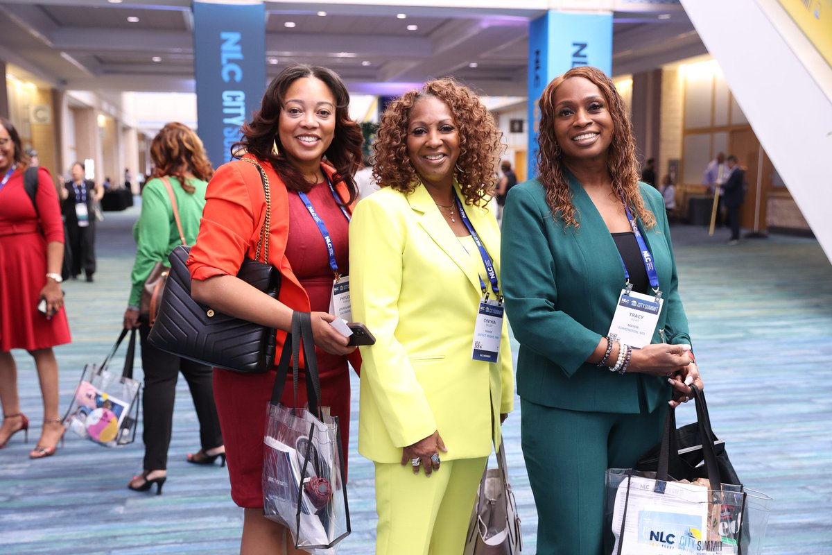 leagueofcities's tweet photo. As NLC marks its 100th anniversary, we're also celebrating 50 years of NLC's Women in Municipal Government (WIMG) Constituency Group! 

WIMG was established in 1974 to raise awareness about issues impacting women and inspire them to seek public office. 

During yesterday’s #CitySummit24 WIMG Luncheon, @thejudgehatchet delivered empowering remarks to a packed room of women local leaders, encouraging them to "walk boldly in their purpose, passion and power."

Learn more about WIMG and how to join: https://t.co/tKRFsFBuSA #NLC100