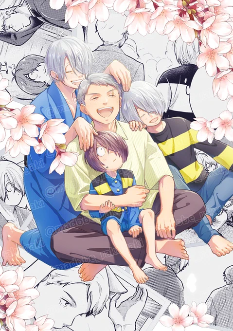 公開一周年おめでとうございます!表紙絵でごめんなので作品名は入れないでおくね。一年狂ってこれからも狂いたい 