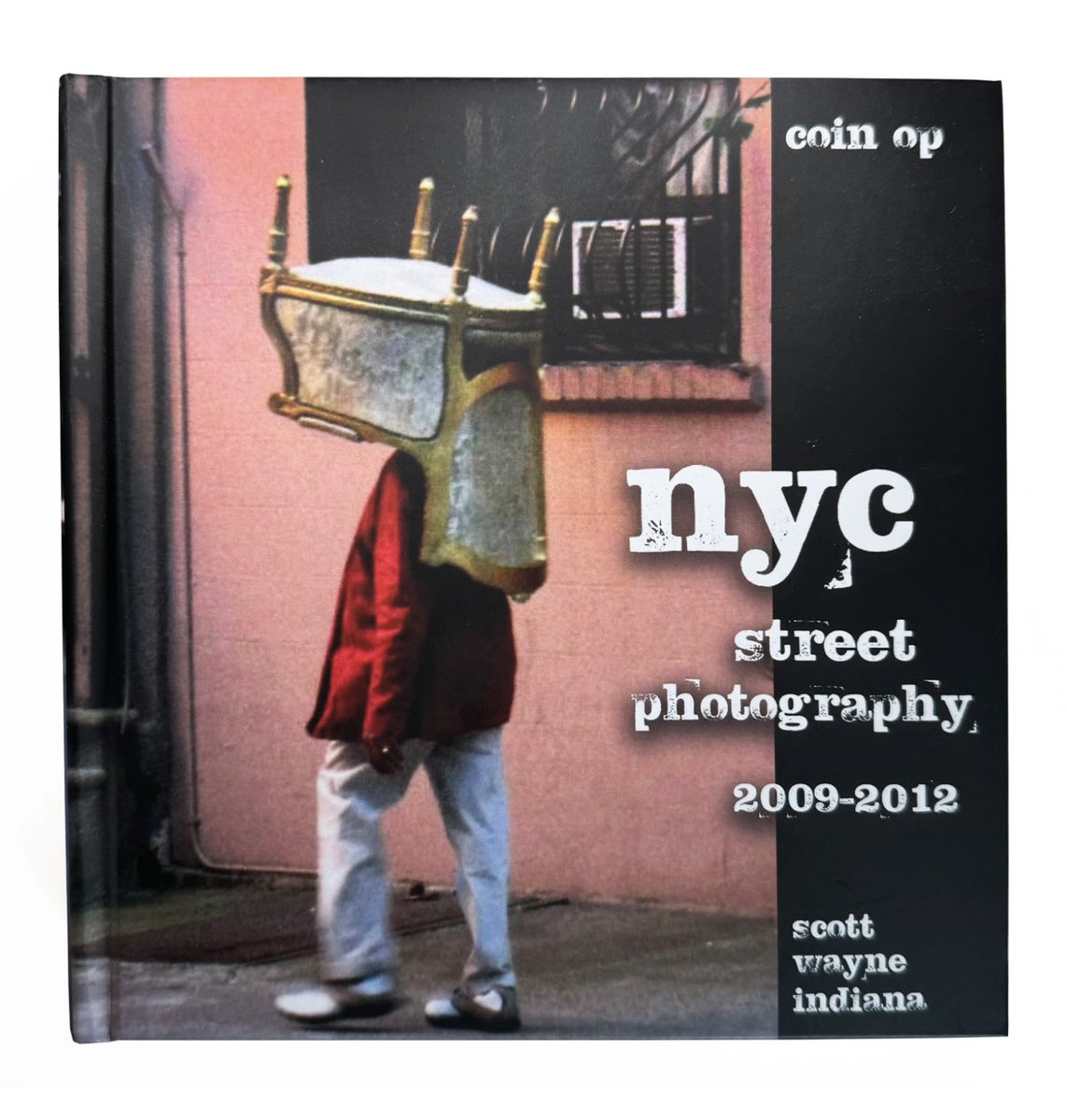 39forks's tweet photo. New book launch: coin op, nyc street photography from 2009-2012. 7 in. square hardbound, 469 pages in color, a brick! #Photography #StreetPhotography #NYC #PhotoBook https://t.co/IpciuafM7z