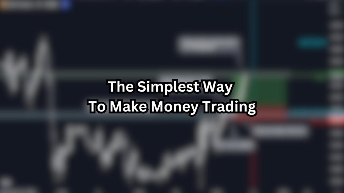 itsdrdollar's tweet image. This simple trading plan has made me $600,000 in 1 year.
Every trader should give it a try.
Here are 7 steps to make money using it.👇