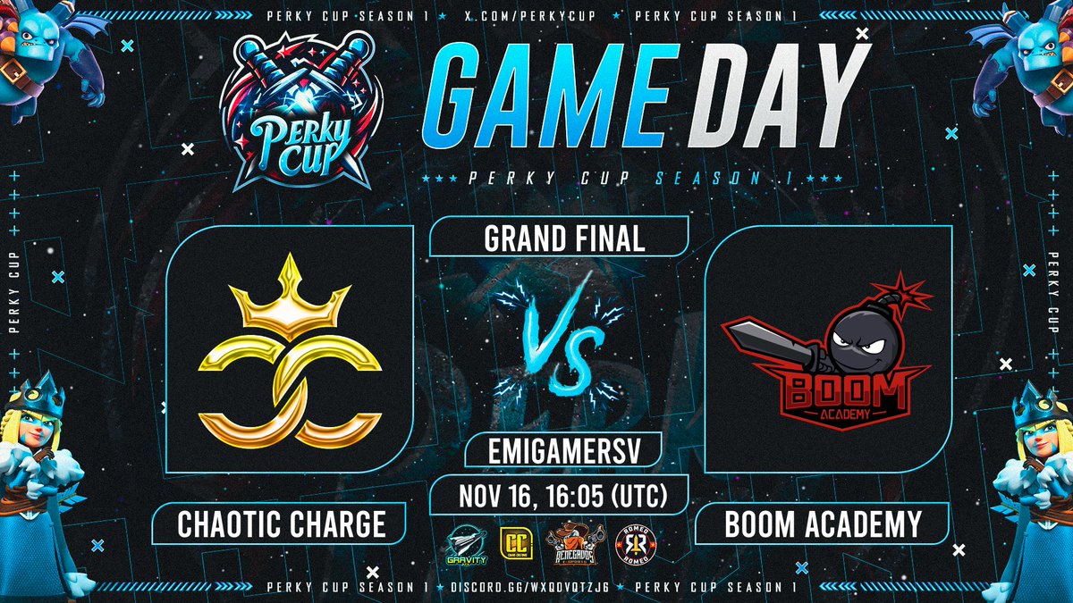 Emi gamer sv (@emigamer_sv) on Twitter photo Gran final!!!
Camaras on📽️
<a href="/PerkyCup/">Perky Cup</a>
✅Boom Academy🆚Chaotic Charge
 En directo a las yaaaa!!!!
👉twitch.tv/emigamer_sv Gran final!!!
Camaras on📽️
<a href="/PerkyCup/">Perky Cup</a>
✅Boom Academy🆚Chaotic Charge
 En directo a las yaaaa!!!!
👉twitch.tv/emigamer_sv