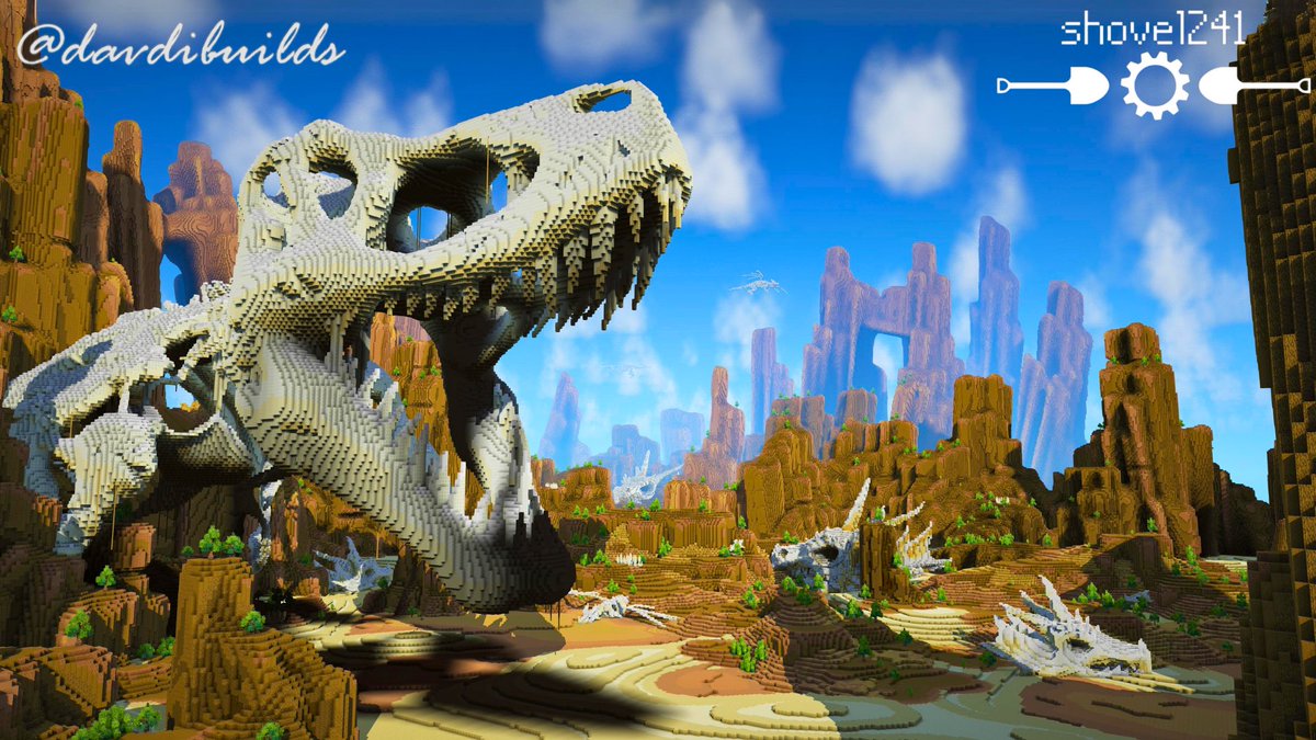 Fossil Canyon
Built with <a href="/DavdiBuilds/">DavdiBuilds</a> 
#Minecraft #Minecraftbuilds