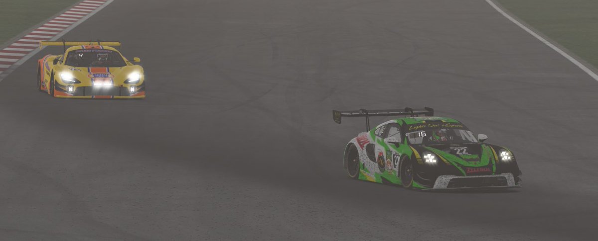 LOEiRacing's tweet photo. P16 for the green team! Zach Wilson and Matt Sherlock had a great drive after starting 37th. Stay tuned for results from the rest of the teams as the day progresses! https://t.co/g73euQOIKa