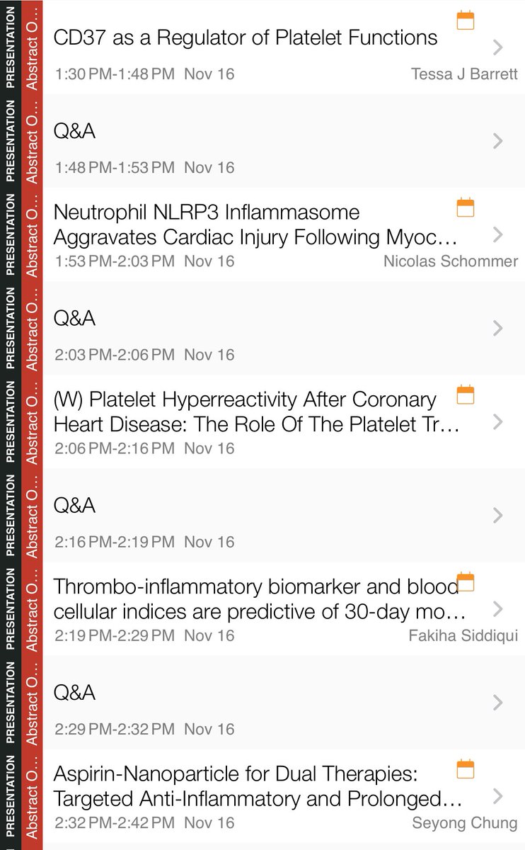 #AHA24
#Thromboinflammation enthusiasts!
Come along today to our session today - Frontiers in Thromboinflammation.
S104A 1.30-2.45pm
Program 👇
