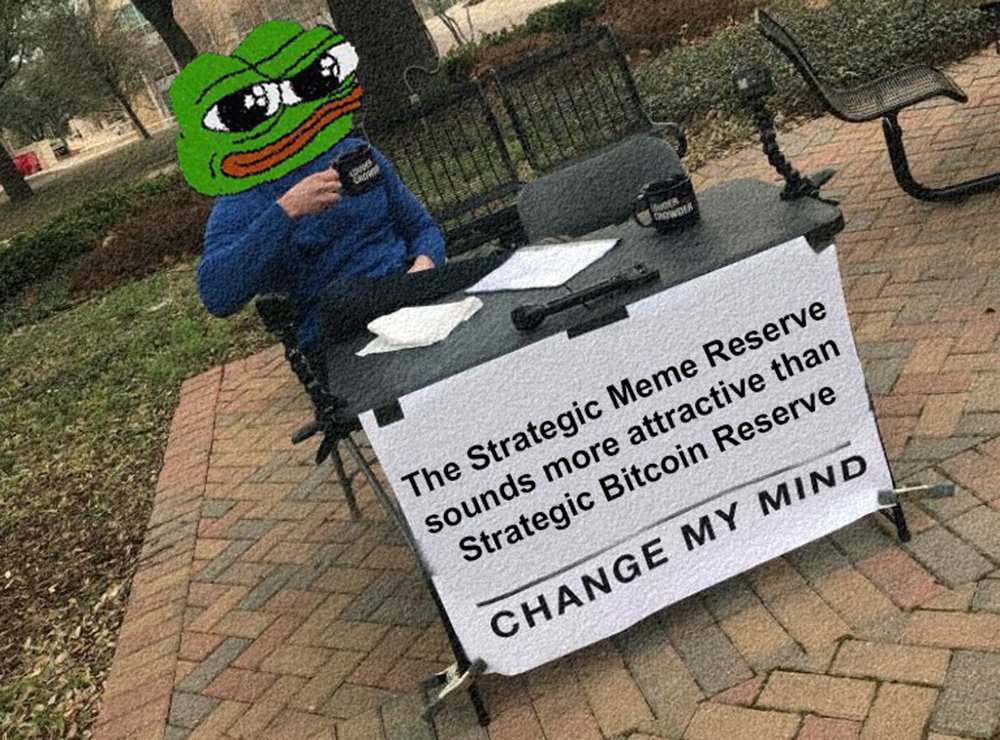 Strategic Meme Reserve tweet media