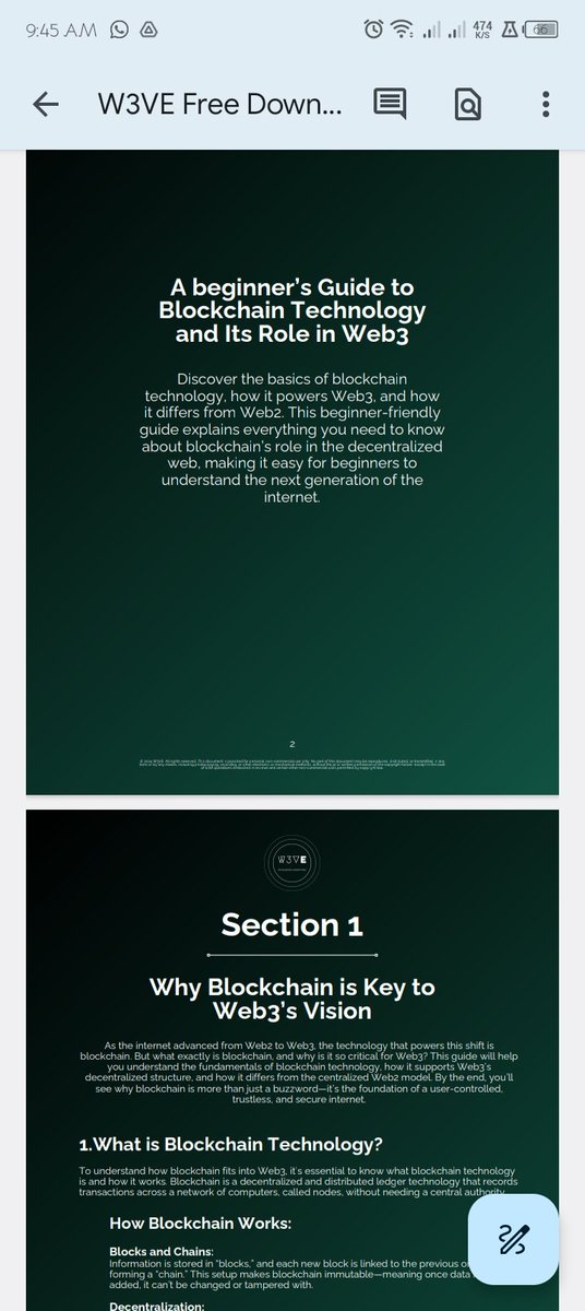 realsufficient_'s tweet photo. Finally joined the Web3 folks thanks to @vickAlmondo for his PDF, @nuelyoungtech and @bethanhelen8 for clear explanations. I have designed Web3 infographic fliers in the past but didn't have a good understanding of what it's all about. Check  out the hero section of Blocify. ✨ https://t.co/dlQ5iIwUOS