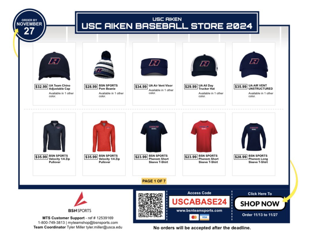 USCA Baseball tweet media