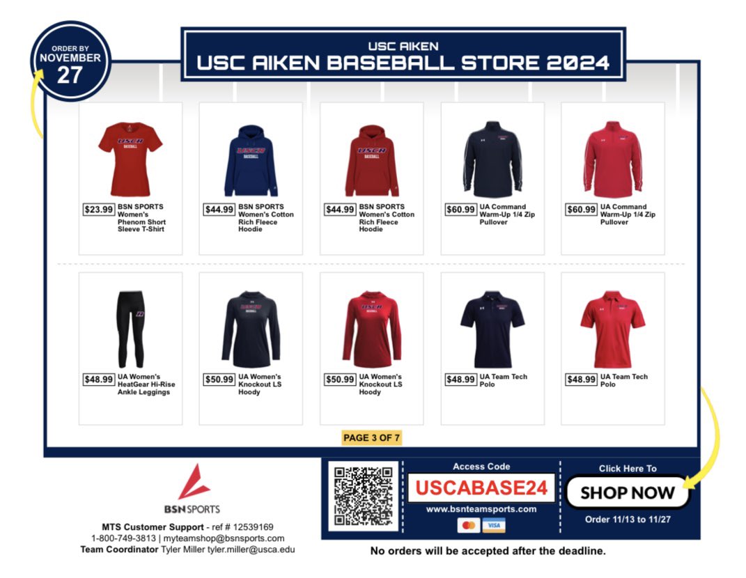 USCA Baseball tweet media
