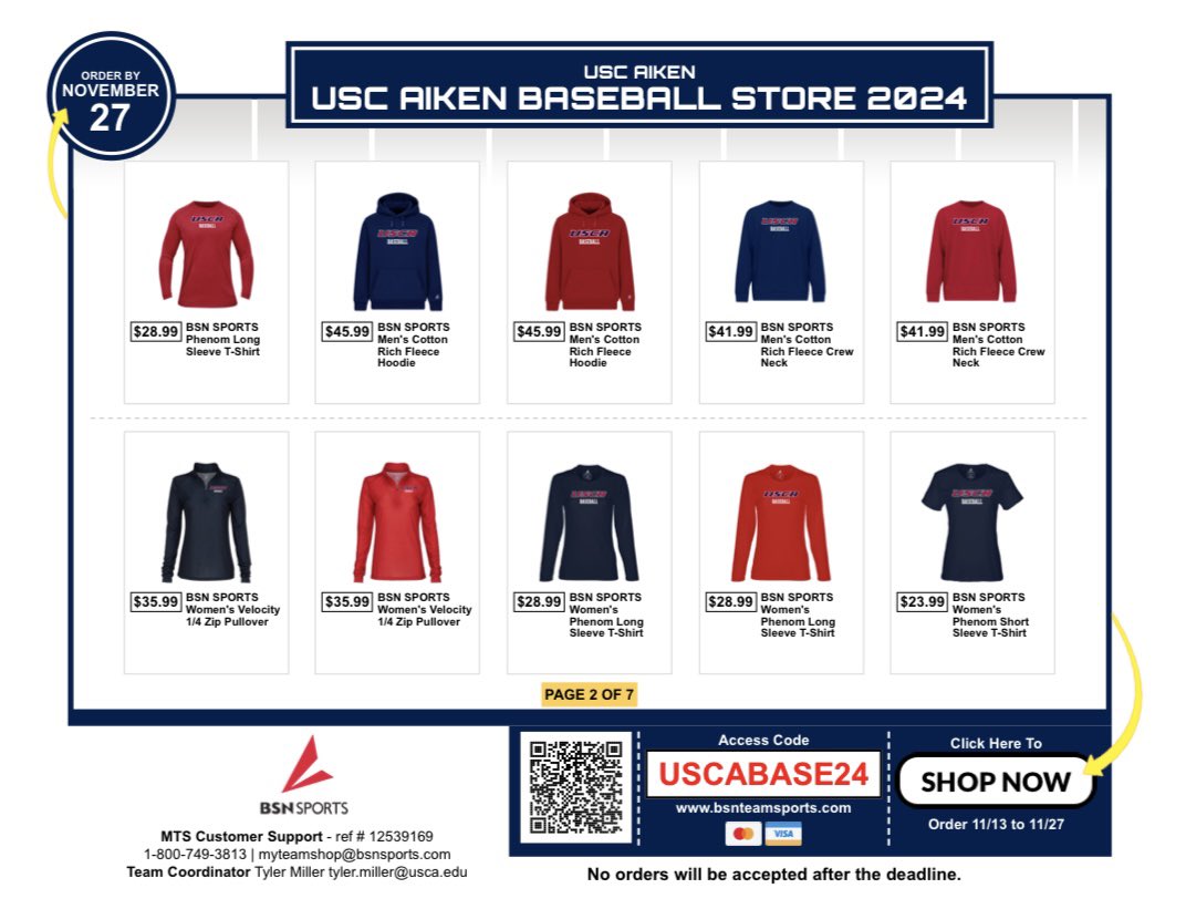 USCA Baseball tweet media