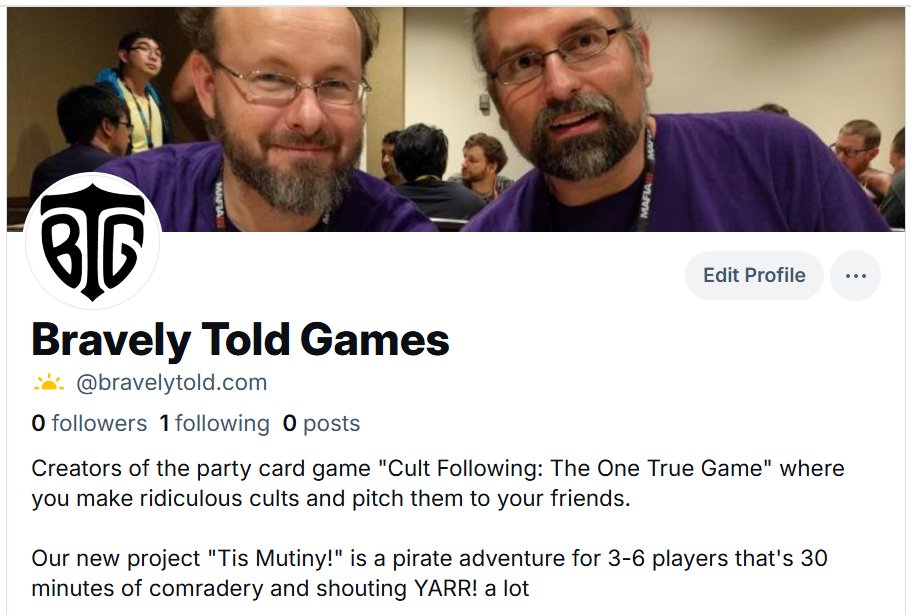 Cult Following: The One True Game tweet media