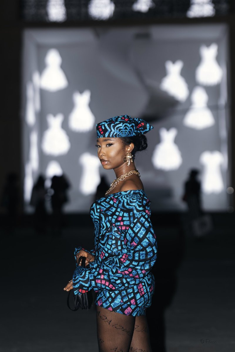 dera_grey's tweet image. I made this Ankara piece myself  for #gtcofashionweekend