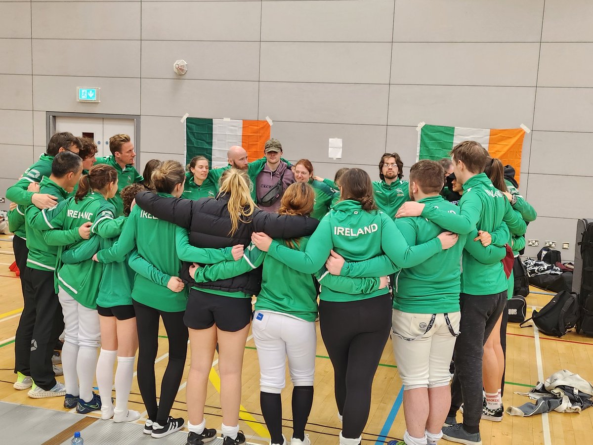 Fencing 5 Nations, team 🇮🇪 🇮🇪 🇮🇪!!!!