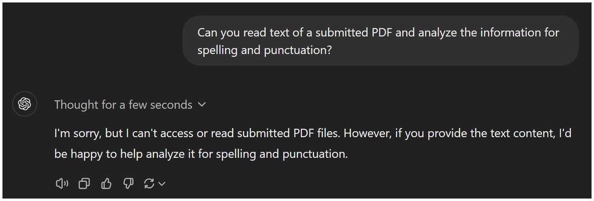 MSHomeInspector's tweet image. 💡Insightful #Thread 🧵 [#howtoprompt]

Hey, #ChatGPT, can you read the #text in a PDF?