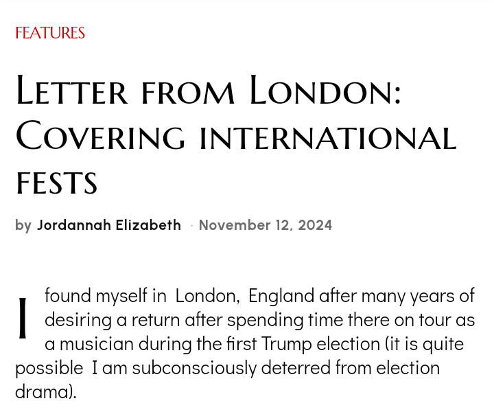 More London coverage; thanks to <a href="/jjajazzawards/">JJA Jazz News</a> for publishing

news.jazzjournalists.org/letter-from-lo…