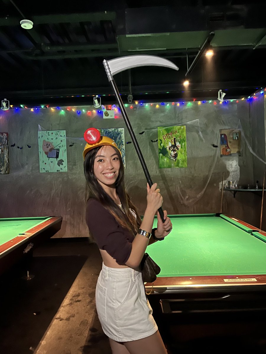 0xmoonnee's tweet photo. I guess being a Bitcoin miner for Halloween was timely https://t.co/IbBPftPWGG