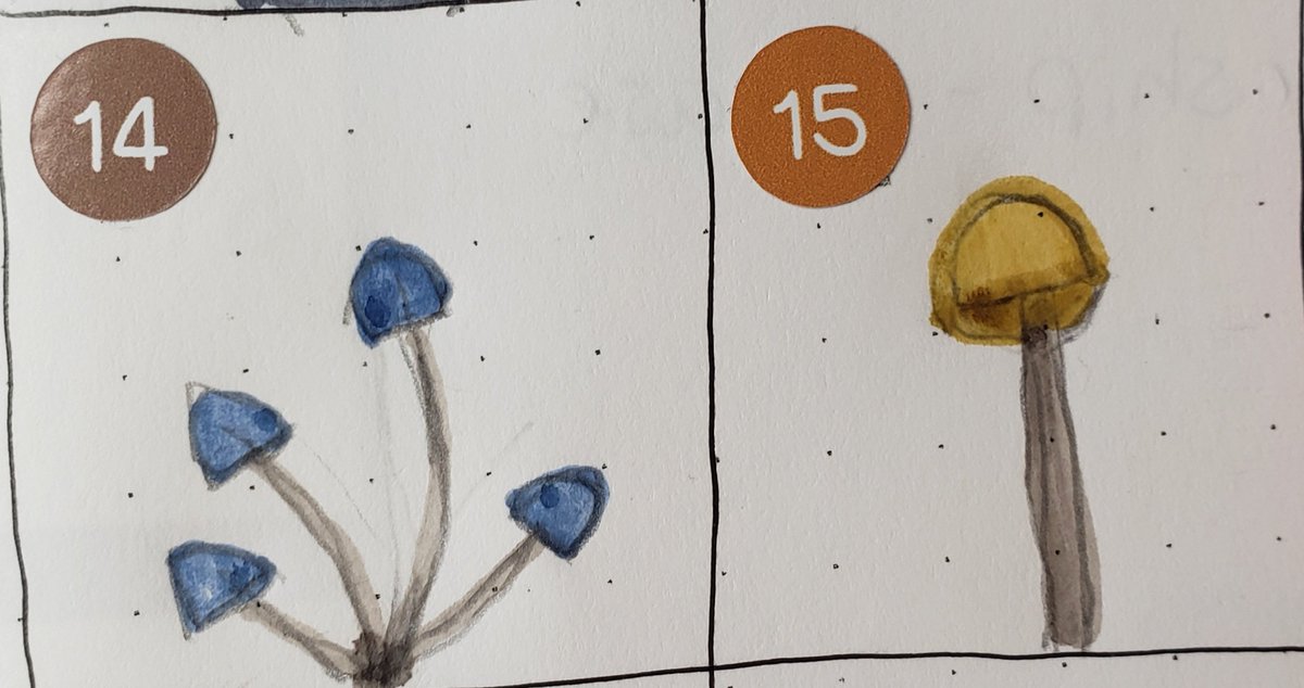 GamingWithMim's tweet image. This weeks MiMshroom doodles 🍄
#MimArt