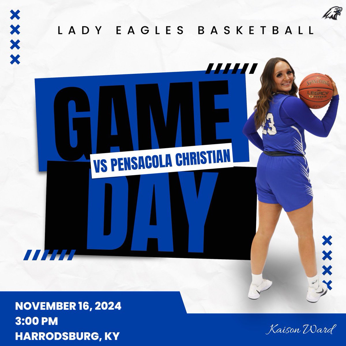 Game 2 of the Harrodsburg Classic! 

🏀VS Pensacola Christian 
📍Harrodsburg, KY 
⏰3:00 PM 
👀Watch Live- cuhpioneers.com/watch/?Archive…

#alcwbb #SkolEagles