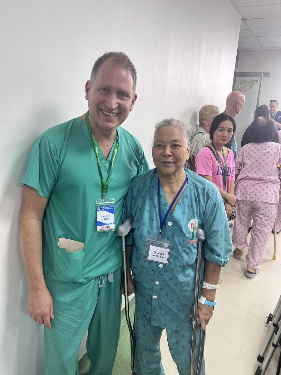 MrTimWaters's tweet photo. Leaving Vietnam again after a week of hip and knee replacements with the most fantastic team ever. Patients who would never have access to this kind of treatment can now walk comfortably again! So lucky and privileged to be a part of this amazing charity. 
@OpWalkIreland https://t.co/WuPLvya7ND