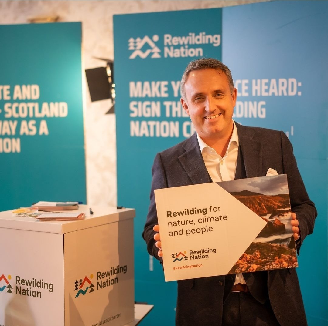 The Scottish Rewilding Alliance (@scotrewilding) on Twitter photo It was great to have <a href="/scotlibdems/">Scottish Lib Dems</a> leader <a href="/agcolehamilton/">Alex Cole-Hamilton MSP🔶🇺🇦</a> stop by the #RewildingNation stand at the Scottish Liberal Democrat conference in Perth today.
We talked about support for rewilding and what rewilding looks like - on land and under the water.🌳🦫🌊🦪 It was great to have <a href="/scotlibdems/">Scottish Lib Dems</a> leader <a href="/agcolehamilton/">Alex Cole-Hamilton MSP🔶🇺🇦</a> stop by the #RewildingNation stand at the Scottish Liberal Democrat conference in Perth today.
We talked about support for rewilding and what rewilding looks like - on land and under the water.🌳🦫🌊🦪